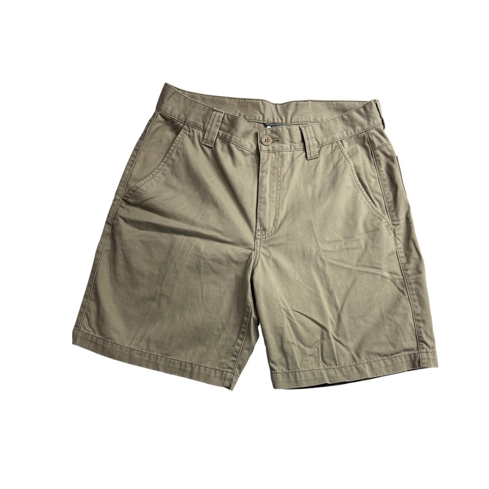 The North Face Mens Khaki Cotton Chino Shorts Size 32 Regular Tan Utility F10
